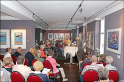 4. Oktober 2014, Eröffnung der Sonntagsschule im "Cafe Ringelnatz".