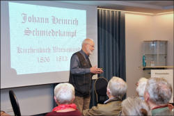 01.10.2022, “Pastor Schmiedkampfs Bericht zur Franzosenzeit in Warnemünde“, Referent: Prof. em. Dr. Horst D. Schulz