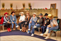 07.03.2026, �Abschlussveranstaltung Schuljahr 2025/2026 mit Zeugnisausgabe, Referenten: Linedancerinnen "Dancing Heels"